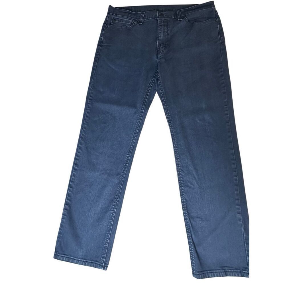 Levi's Men's Black Athletic Taper Fit Stretch 541 Denim Jeans Size 36x32